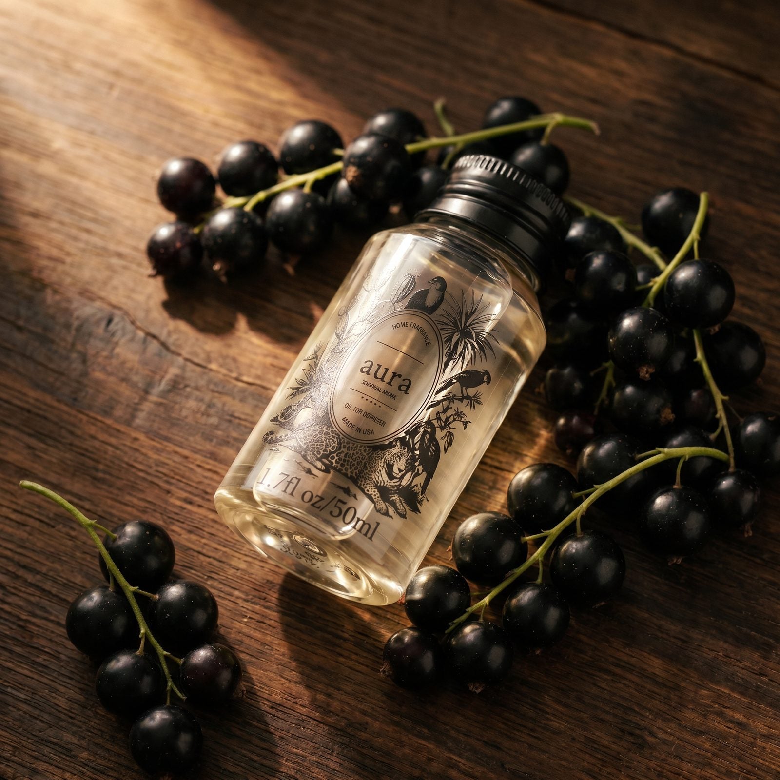 Cassis diffuser oil — calanque editorial scene