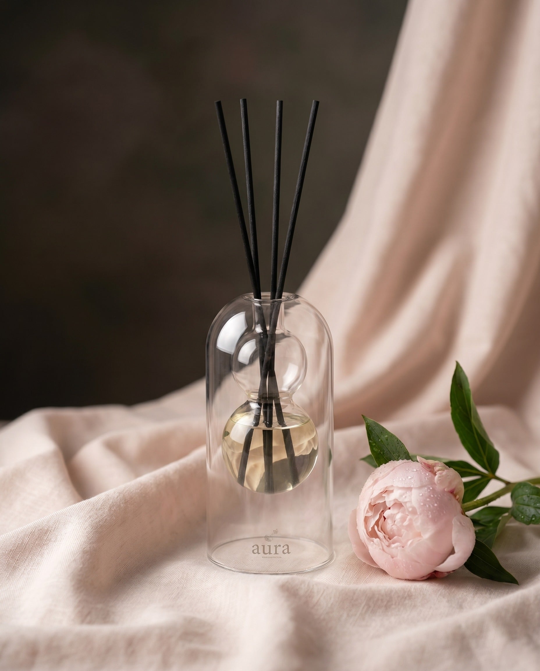 Bella reed diffuser — Lake Maggiore editorial scene