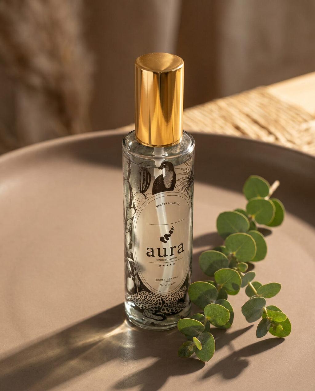 Unwind Better room spray — serene spa scene