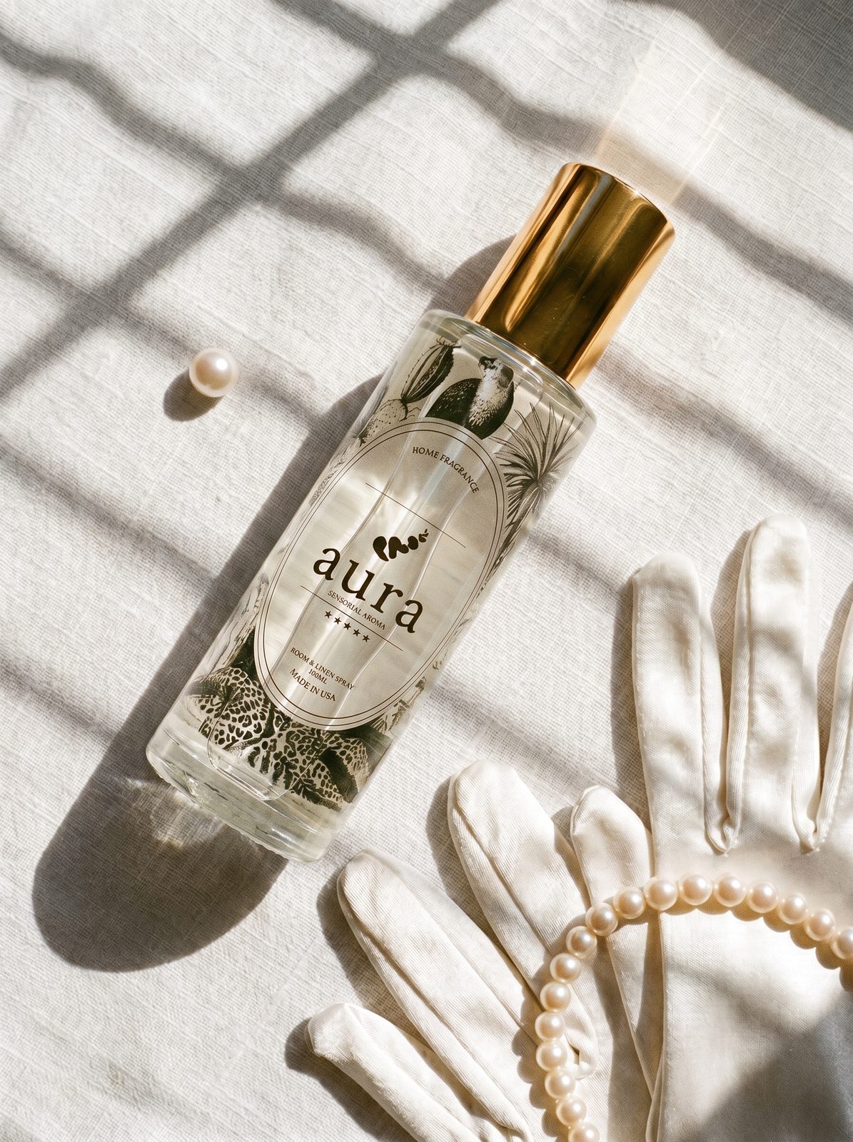 Monaco room spray — Belle Époque editorial scene
