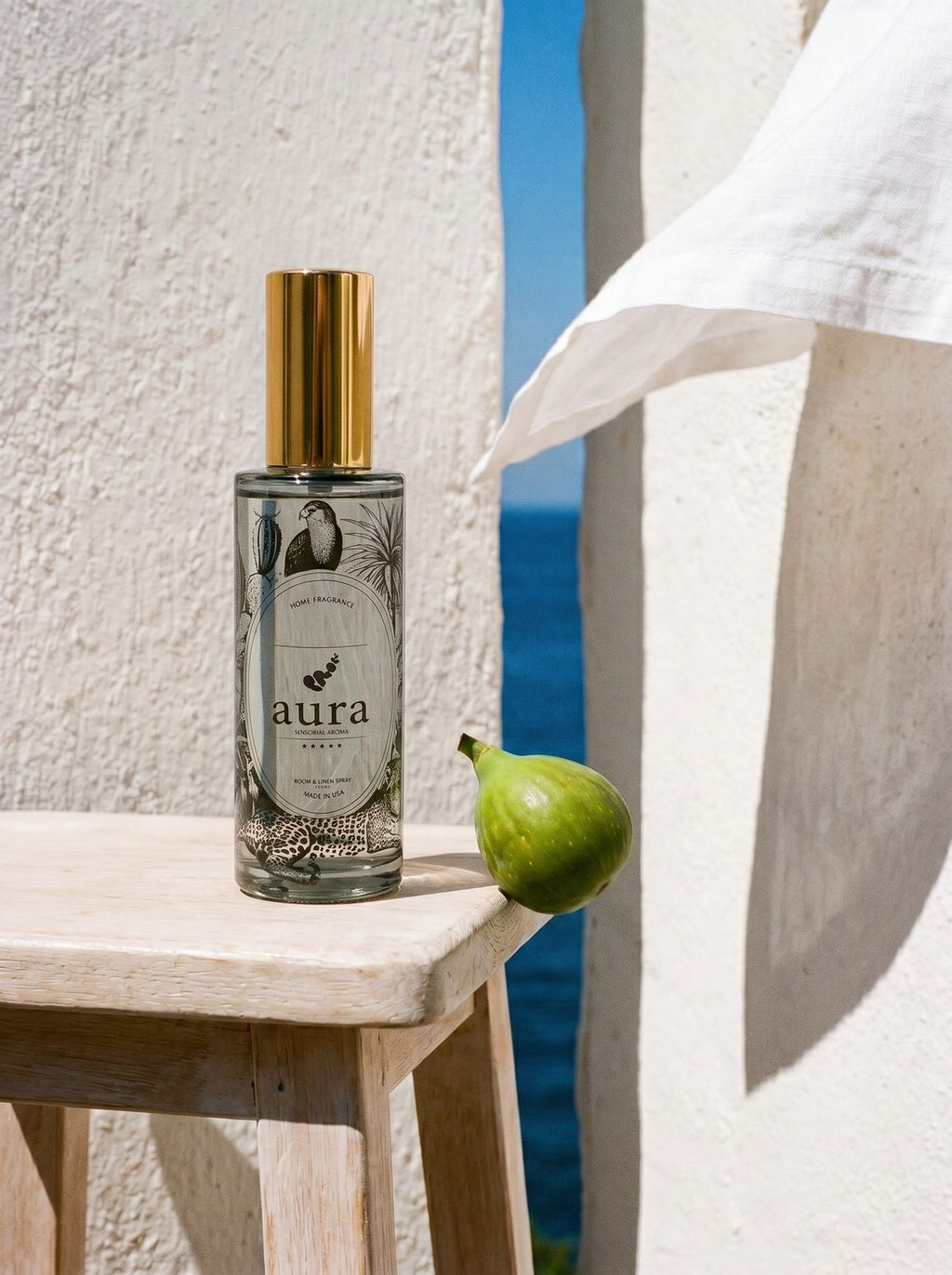 Capri room spray — fresh green still life