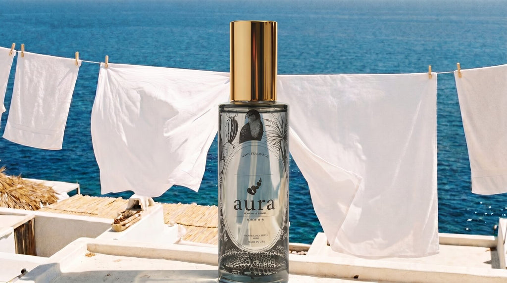 Saint Tropez room spray — sun-warmed still life