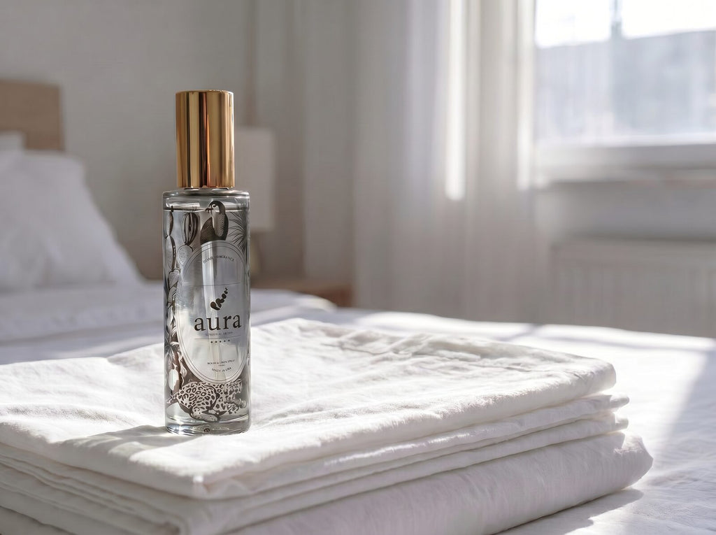 Revibe Better room spray — energetic still life