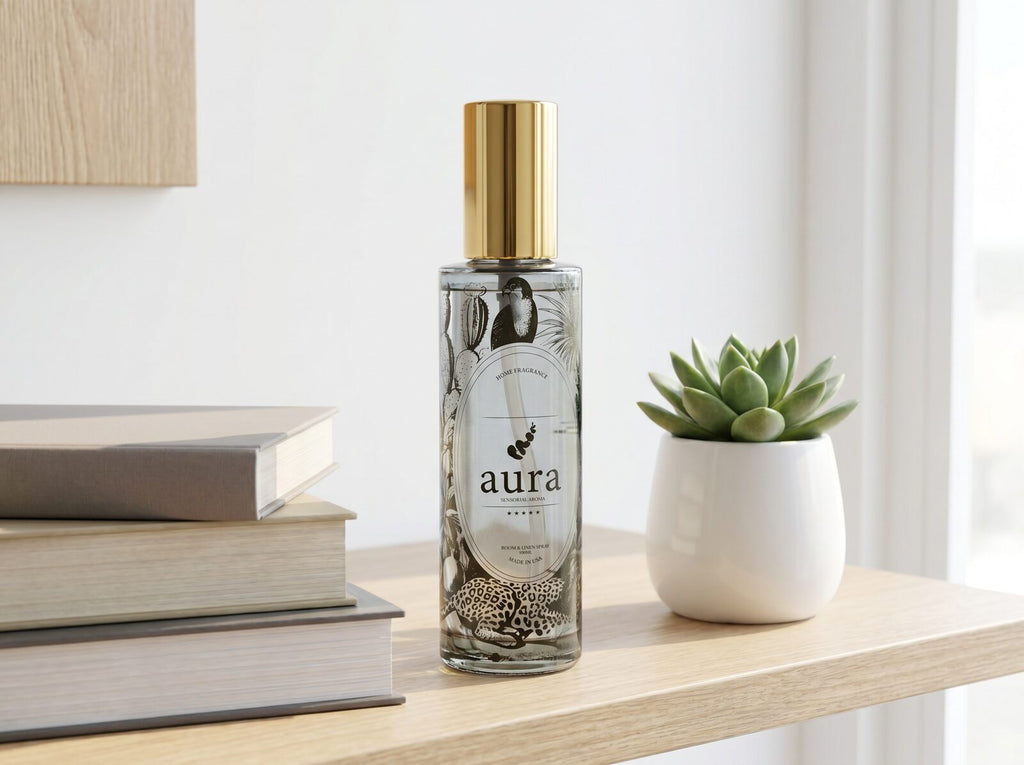 Think Better room spray — focused still life