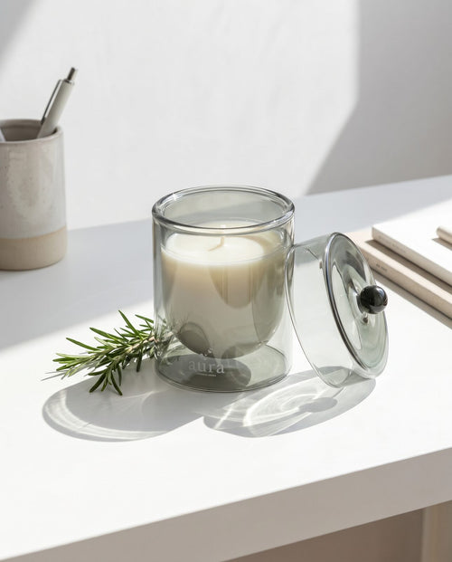 Think Better candle — clear coastal glow