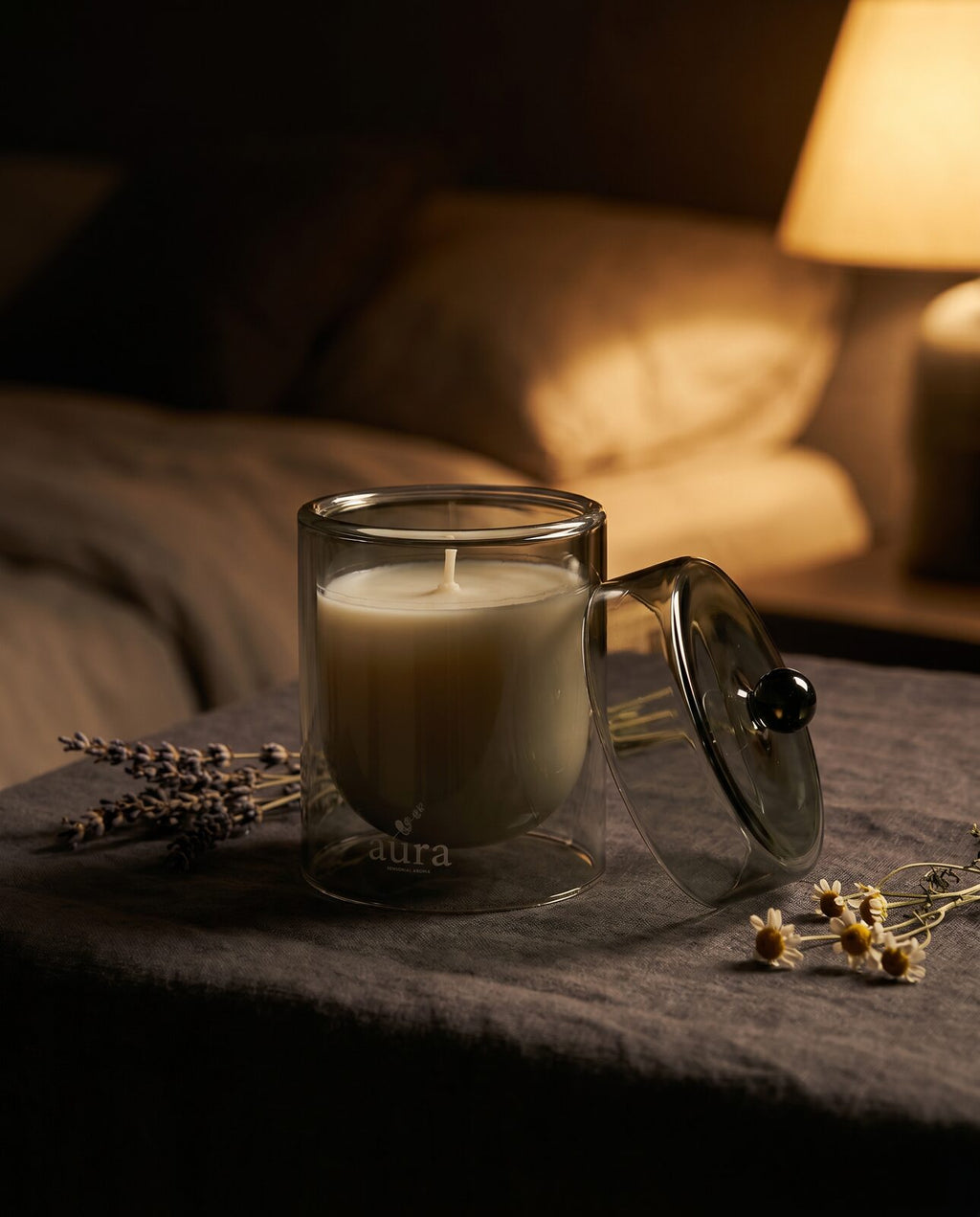 Sleep Better candle — calm nightstand glow