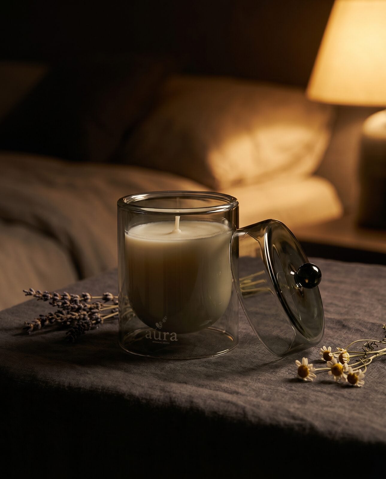 Sleep Better candle — calm nightstand glow