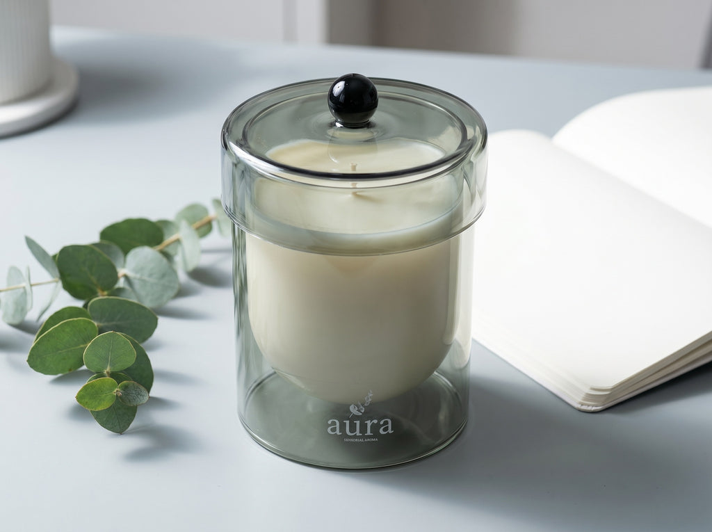 Think Better candle — focused still life