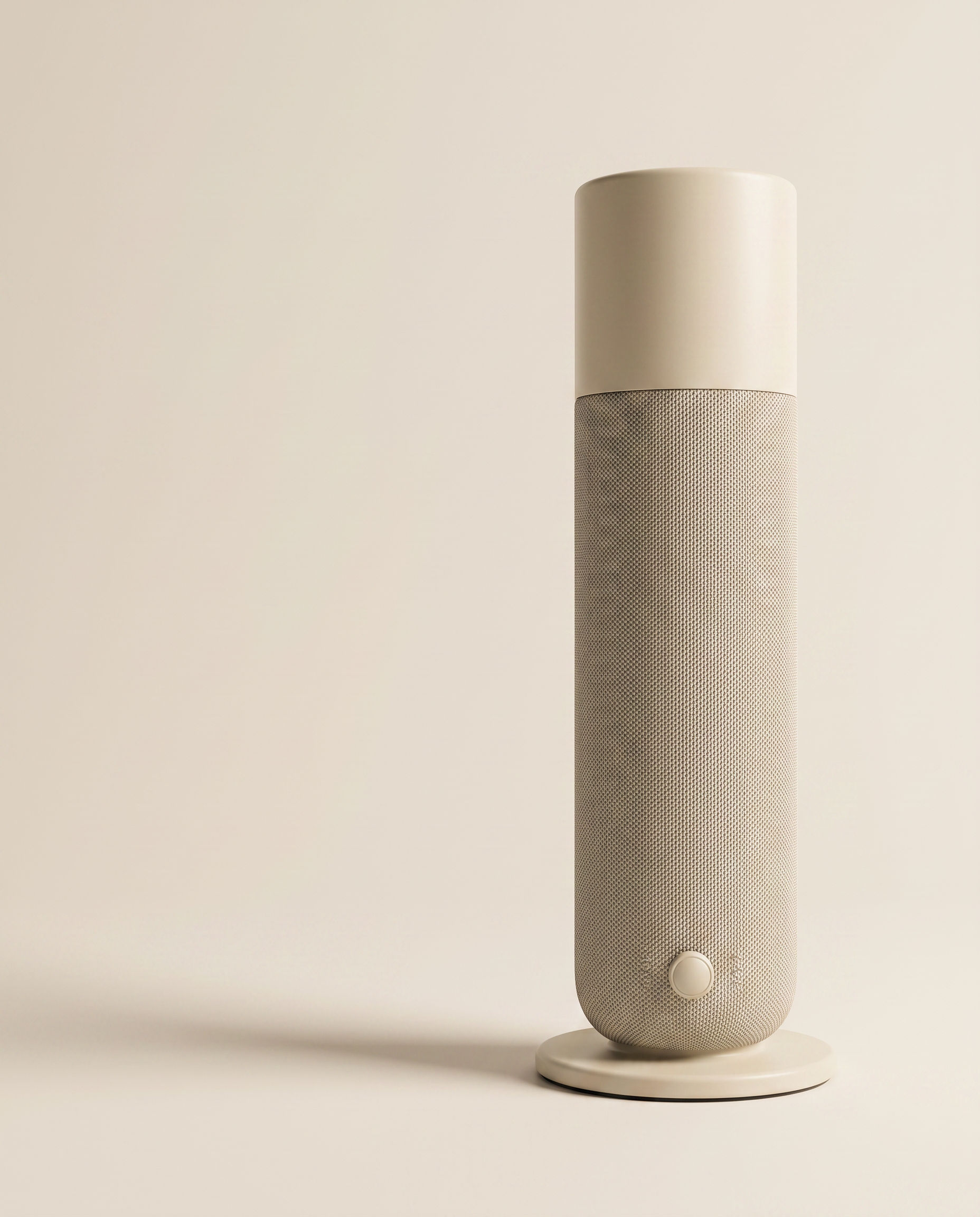 AURA Lumière — packshot apagado, columna esbelta