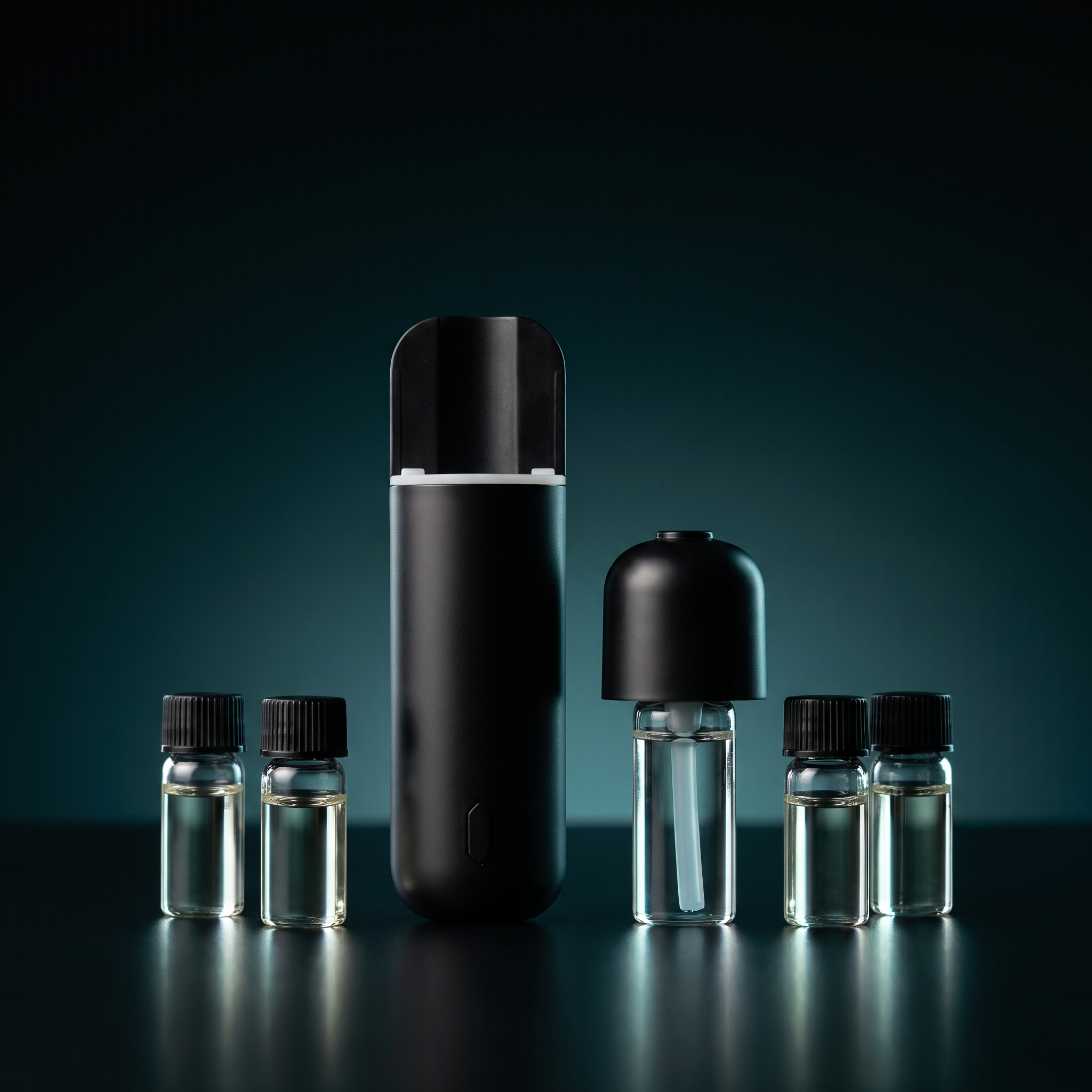 AURA Strada with its six refill aroma oils