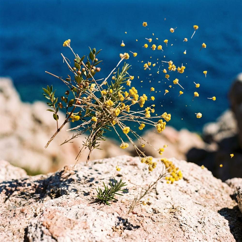 Corsica — jasmine, cedar and amber ingredients
