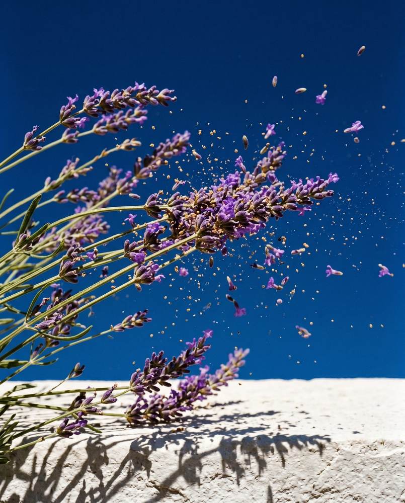 Provence — lavender, grapefruit and ginger ingredients