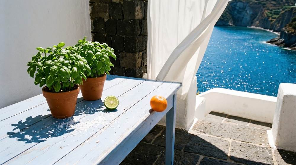 Ponza — pastel harbour and volcanic coast