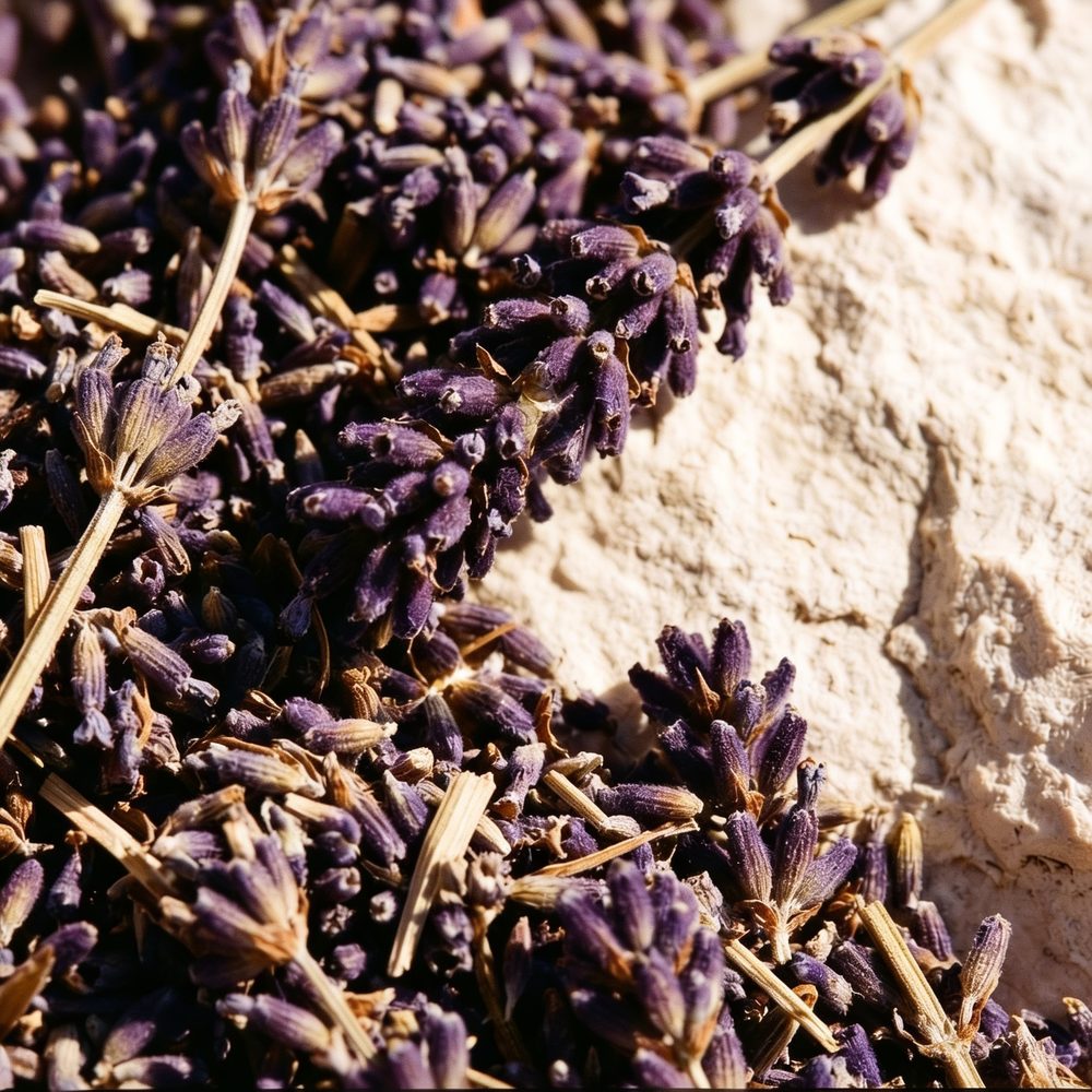 Provence — lavender and grapefruit macro detail