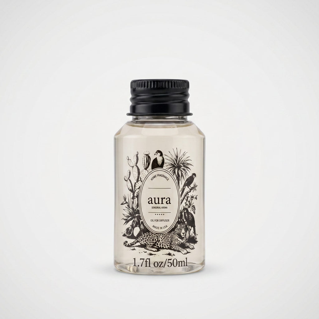 Cassis electric diffuser oil — recyclable PET bottle