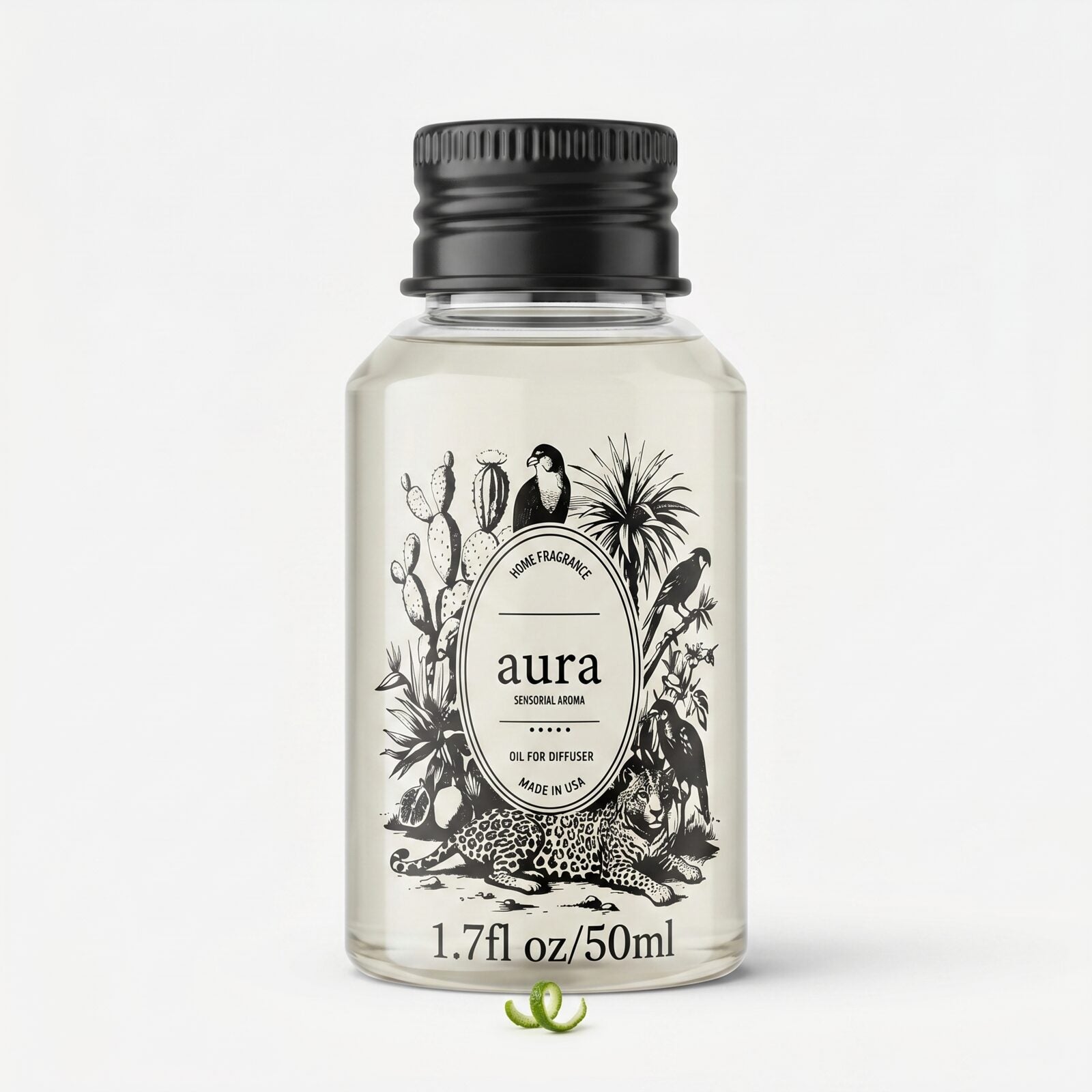 Ponza electric diffuser oil — recyclable PET bottle