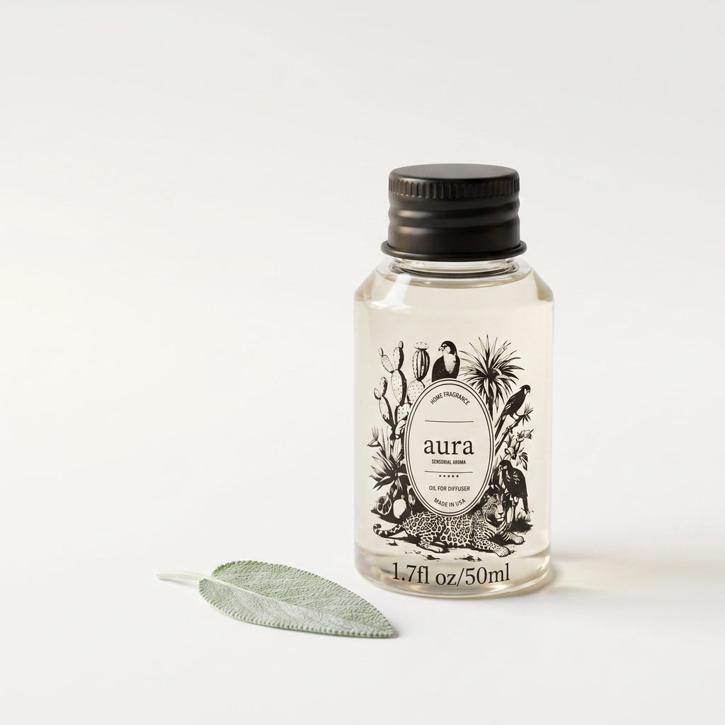 Sardegna electric diffuser oil — recyclable PET bottle