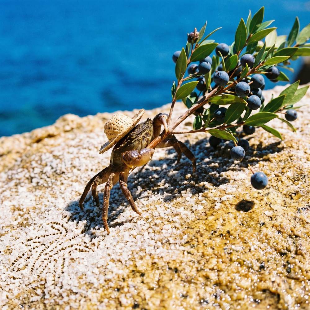 Sardegna — coastal Mediterranean lifestyle still life